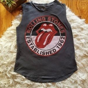 Women’s size Small 4-6 Rolling Stones muscle tank